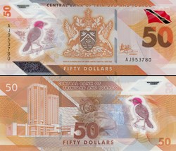 TRINIDAD ET TOBAGO - PICK 64 - 50 DOLLARS - 2020