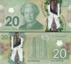 CANADA - PICK 108 a1 - 20 DOLLARS - 2012