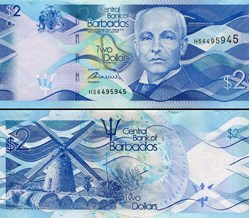 BARBADE - PICK 73  - 2 Dollars - 2013