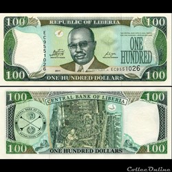 LIBERIA - PICK 30 f 2 - 100 DOLLARS - 2011