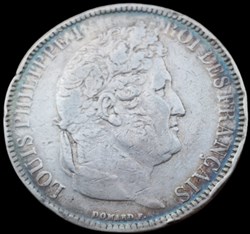5 Francs Louis-Philippe 1er 1831 Tête laurée, 1 er type Domard.