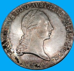 François 1er de Habsbourg-Lorraine, Autriche -Hongrie, Thaler