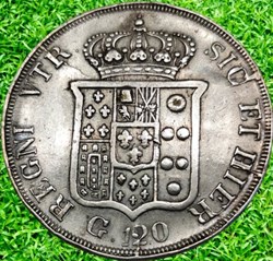 120 Grana Ferdinandus II Roi des Deux- Siciles type 1