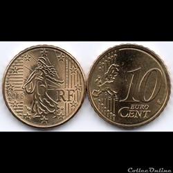 10 Cent : 2018 La Semeuse