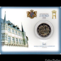 2008 : Coin card  Château de Colmar-Berg