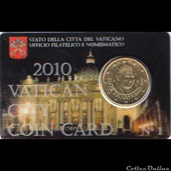 2010 : Coin card n°1