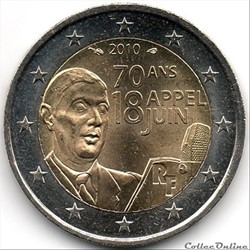2010 : 70 ans de l'appel du 18 juin