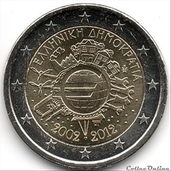 2012 : 10 ans de l'€uro