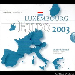 2003 : Coffet BU 100em Anniversaire du ( Pont Adolphe )
