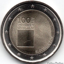 2019 : 100 em anniversaire fondation l’Université de Ljubljana