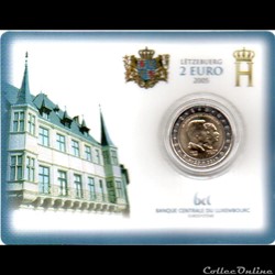 2005 : Coin card 5e anniversaire Grand Duc