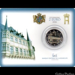2016 : Coin card    50 eme anniver du pont grande duchesse Charlotte