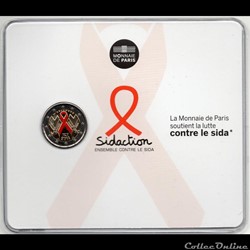 2014 Journée mondiale de Lute contre le sida ruban rouge