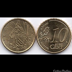 10 Cent : 2012 La Semeuse