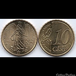 10 Cent : 2015 La Semeuse