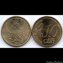 10 Cent : 2016 La Semeuse
