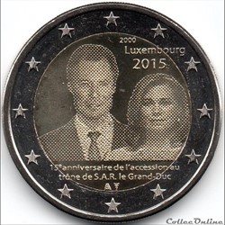 2015 : 15ème Anniversaire de l'accession au trone du GD Henri