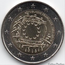 2015 : 30ième anniversaire drapeau européenne