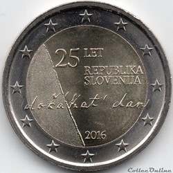 2016 : 25 em anniver de l'indépendance de la Slovénie
