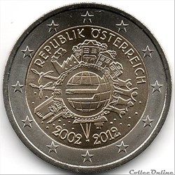 2012 : 10 ans de l'€uro
