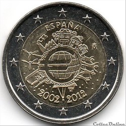 2012 : 10 ans de l'€uro