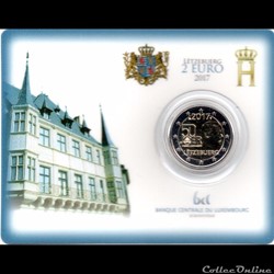 2017 : Coin card    50 eme anniver du volontariat de l'armée Luxembourgeoise