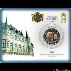 2010 : Coin card   Armoiries Grand-Ducale