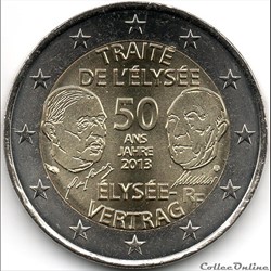 2013 : 50 ans Traité de l'Elysée