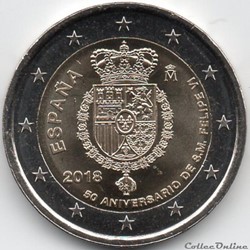 2018 : 60ième anniversaire du roi FelipeVI