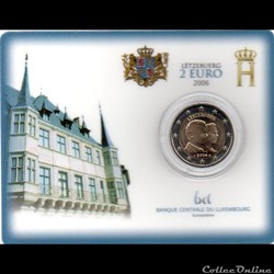 2006 : Coin card Grand-duc héritier Gui