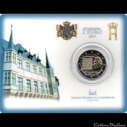 2013 : Coin card   Hymne national