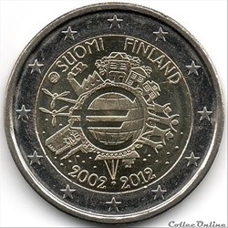 2012 : 10 ans de l'€uro