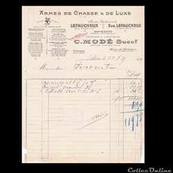 La Maison Modé , successeur de Lefaucheux et de Joseph Chevalier
