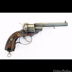 Revolver Lefaucheux transformé par Leon Leroux
