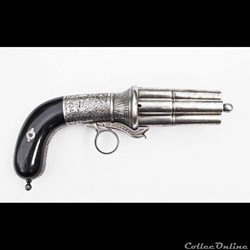 Poivrière Casimir Lefaucheux 12 mm à 5 coups