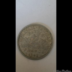 2 francs francisque 1943