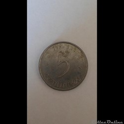 5 centimes EPI 1963