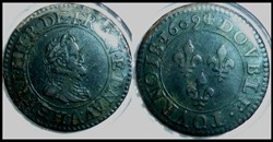 Double tournoi Henri IV 1609