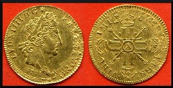 Louis d’or Louis XIV 1701