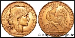 20 francs Coq Marianne 1903
