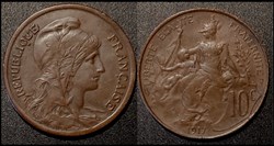 10 centimes Daniel-Dupuis 1917