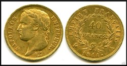 40 francs Napoléon premier 1811 A