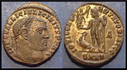 Licinius 1er, Follis, 313-314 après J.-C