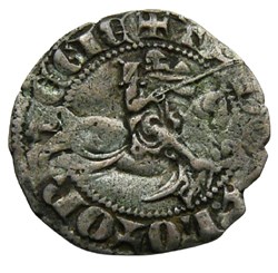 Lorraine (Duché de)- Thibaud II, Quart de Gros au Cavalier