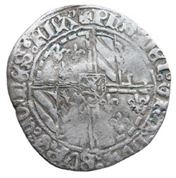 Flandre (Comté de)- Philippe III, Double Gros Vierlander