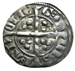 Hainaut (Comté de)- Guillaume Ier, Esterlin à l'Eskielette