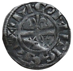 Nevers (Comté de)- Mahaut II, Denier