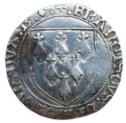 Bretagne (Duché de)- François II, Gros à l'Ecu