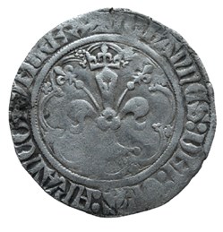 Gros à la Fleur de Lys dit "Patte d'Oie", 1° émission