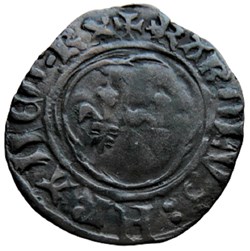 Denier Tournois, 7° type, 1° ém, Troyes